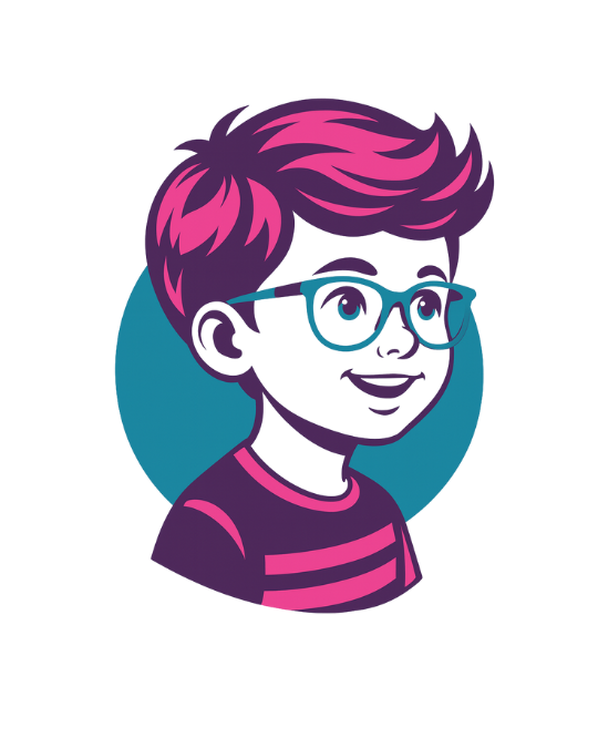 NAVY & WHITE STRIPE POLO