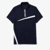 NAVY WHITE TIPPING POLO