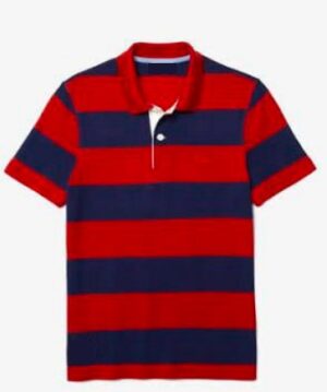 RED BLUE STRIPE POLO - 03
