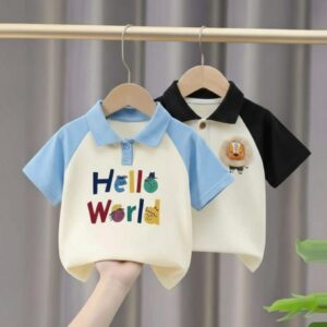 Stylish Cotton Kids Polo 2 Pcs Combo for Boys- SSKC-501