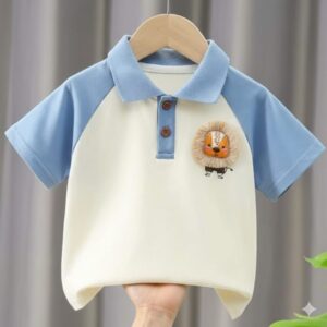 Stylish Cotton Kids Polo For Boys-SSKP-105