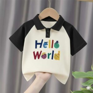 Stylish Cotton Kids Polo For Boys-SSKP-106