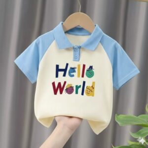 Stylish Cotton Kids Polo For Boys-SSKP-109