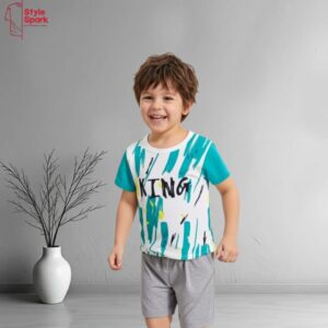 Stylish Cotton Kids Tshirt set for Boys- SSBS-314