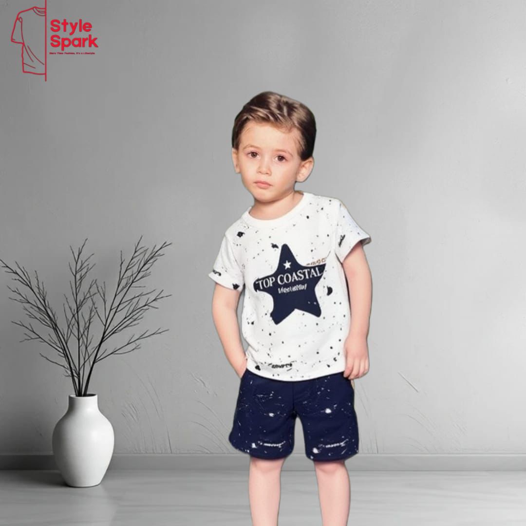 Stylish Cotton Kids Tshirt set for Boys- SSBS-315